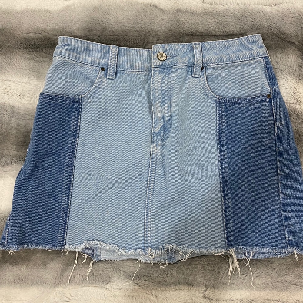 jean skirt
